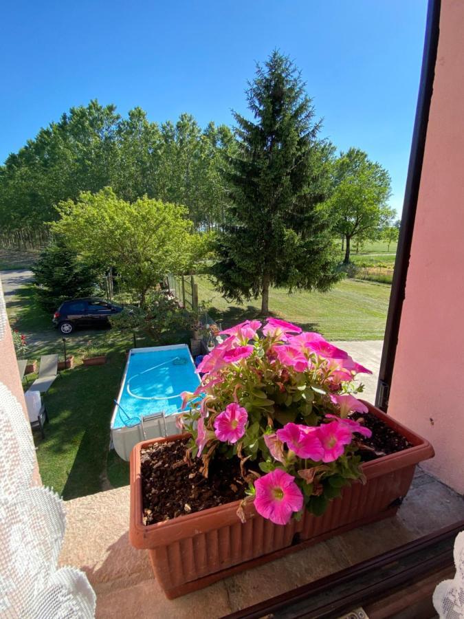 B&B Happiness In The Country Brescello Exteriör bild