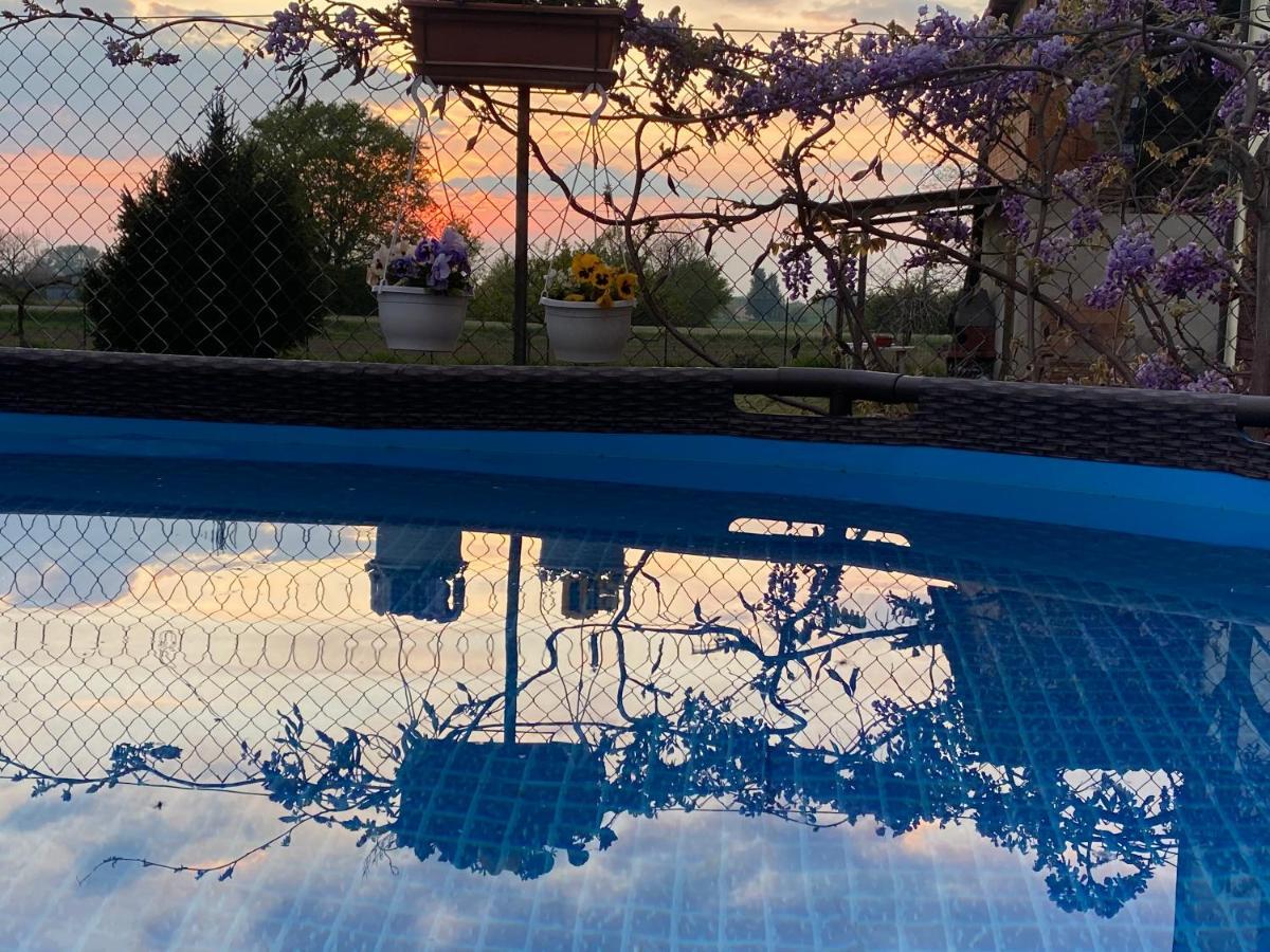 B&B Happiness In The Country Brescello Exteriör bild