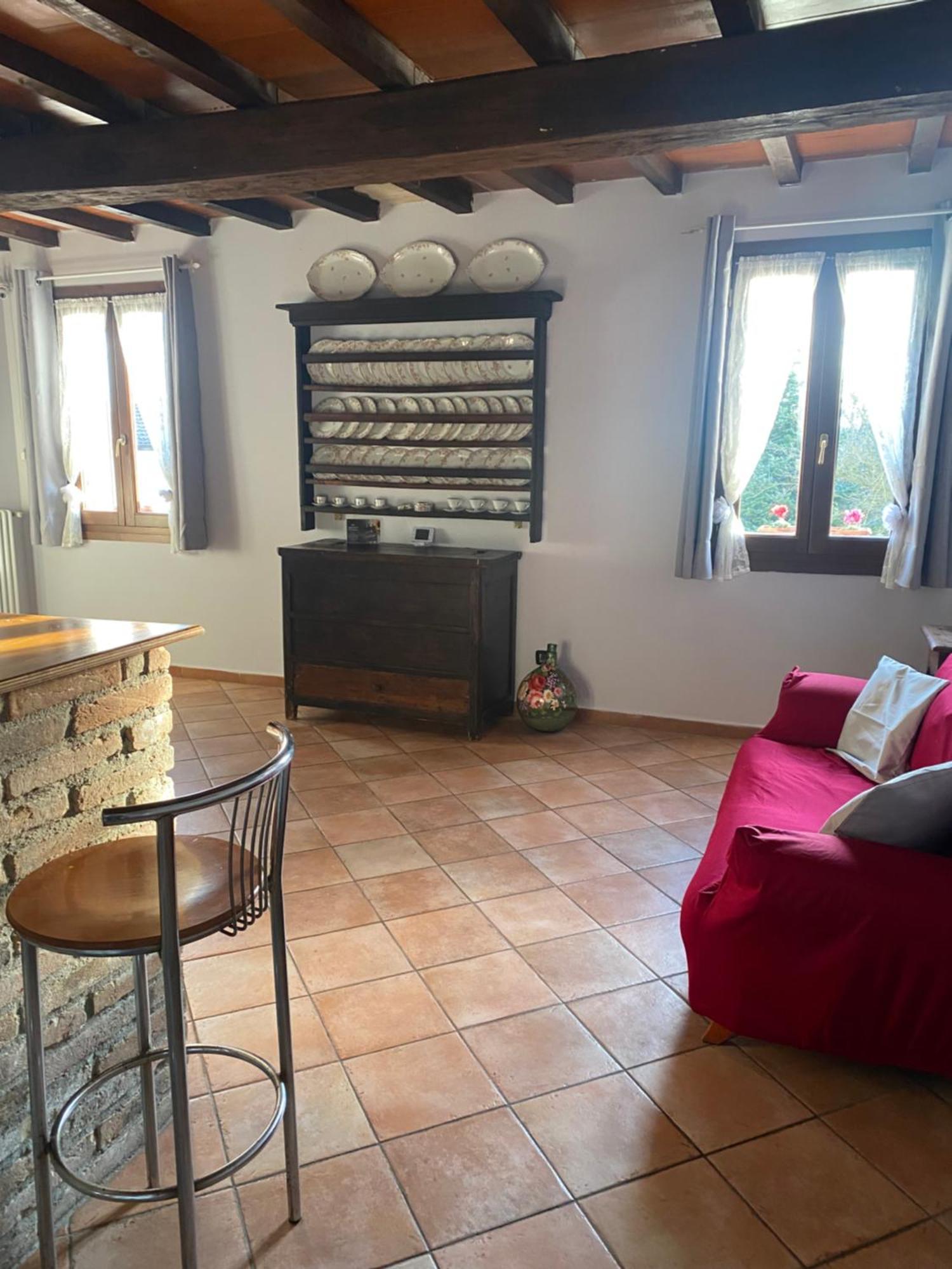 B&B Happiness In The Country Brescello Exteriör bild